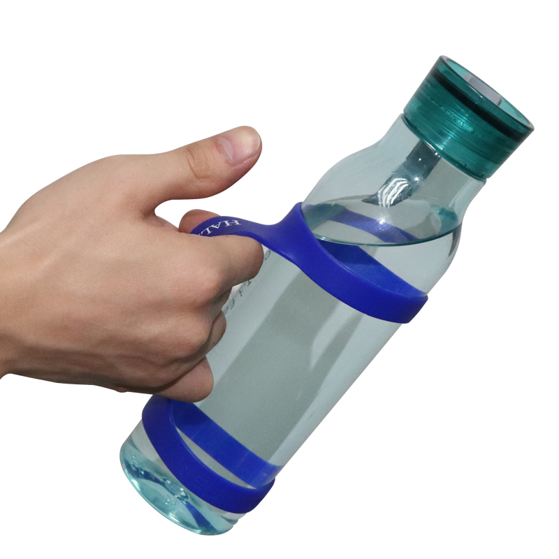 便攜式水瓶帶，硅膠水杯保護帶廠家定制